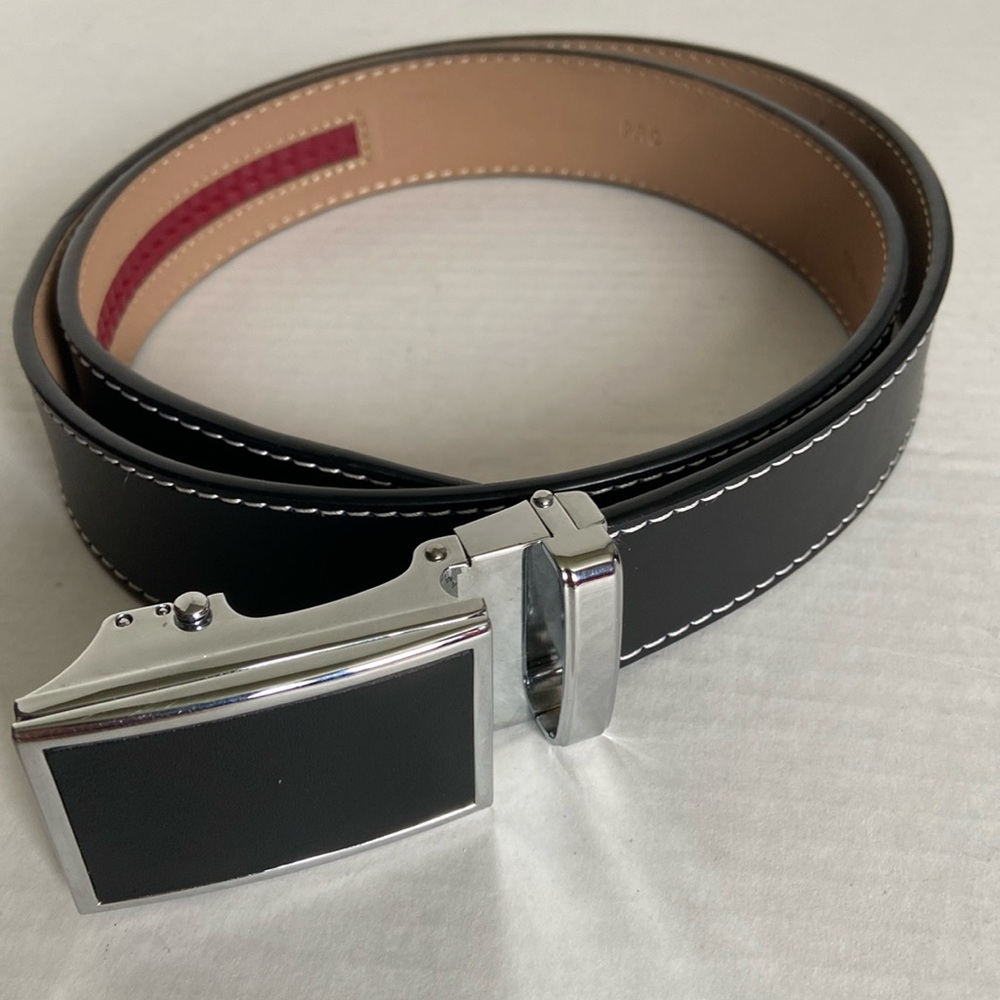 Nexbelt Ratchet Belt in Black Leather